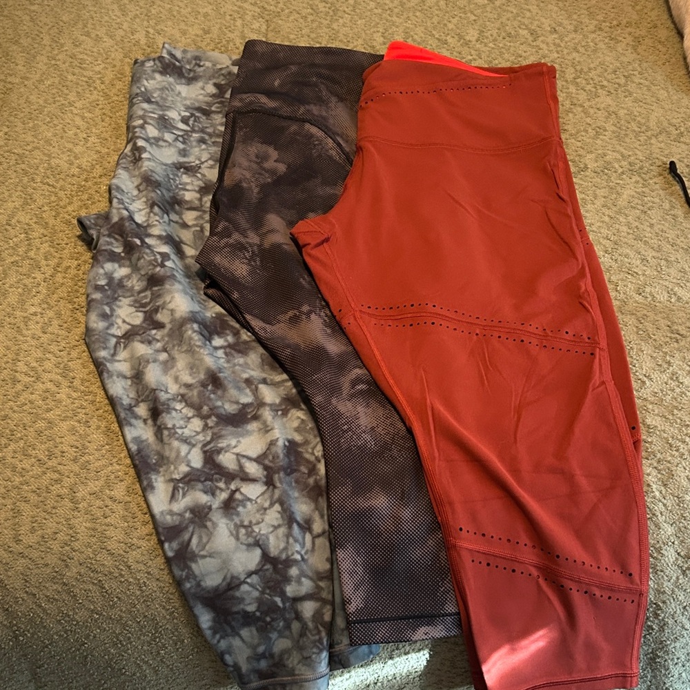Size 2X Athleta 3/4 inch tights